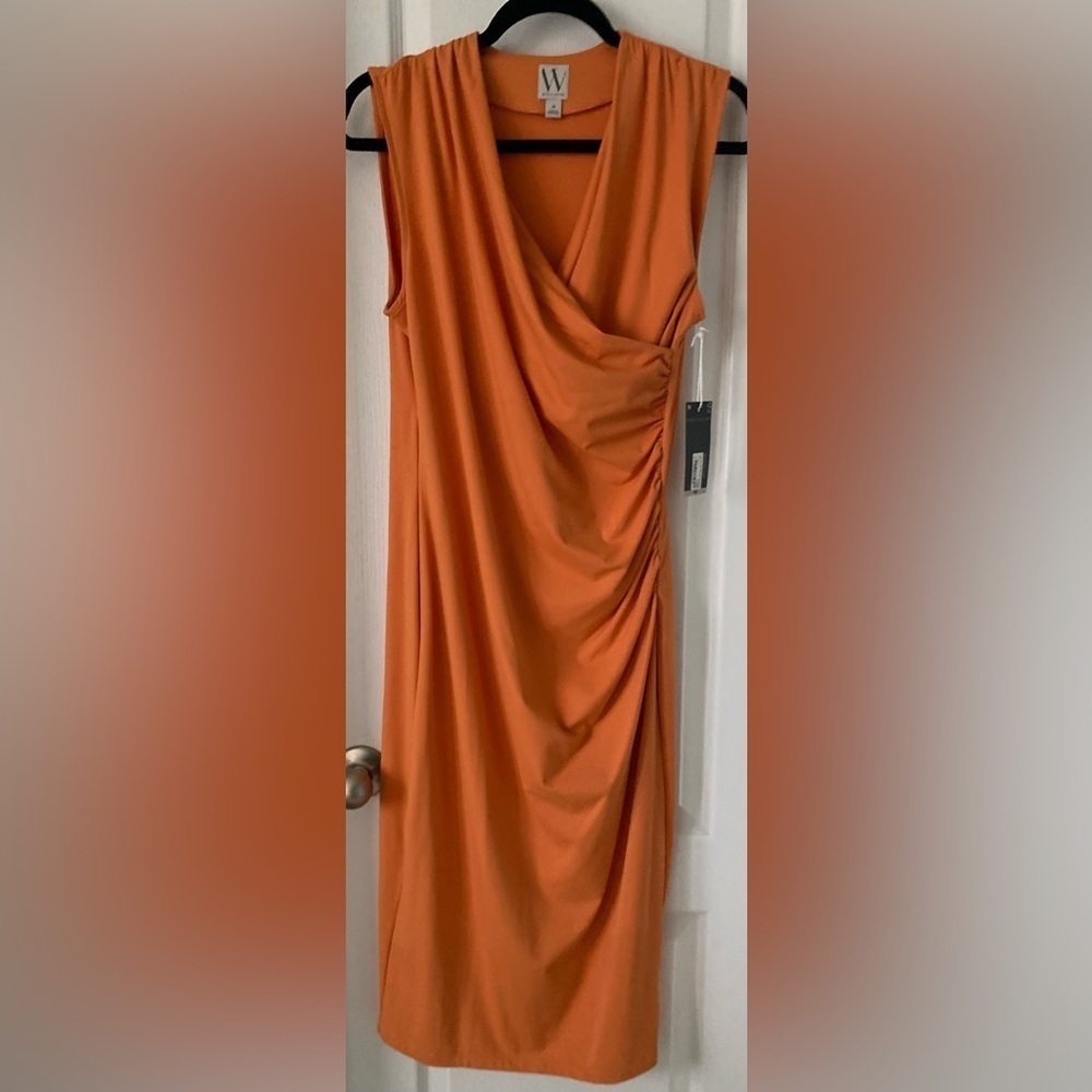 Women’s Worthington fitted vneck dress size-M